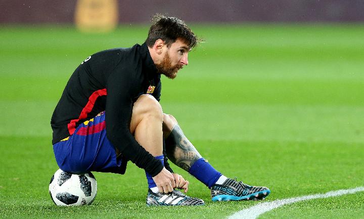 Barcelona konfirmasi Cedera Lionel messi tidak parah