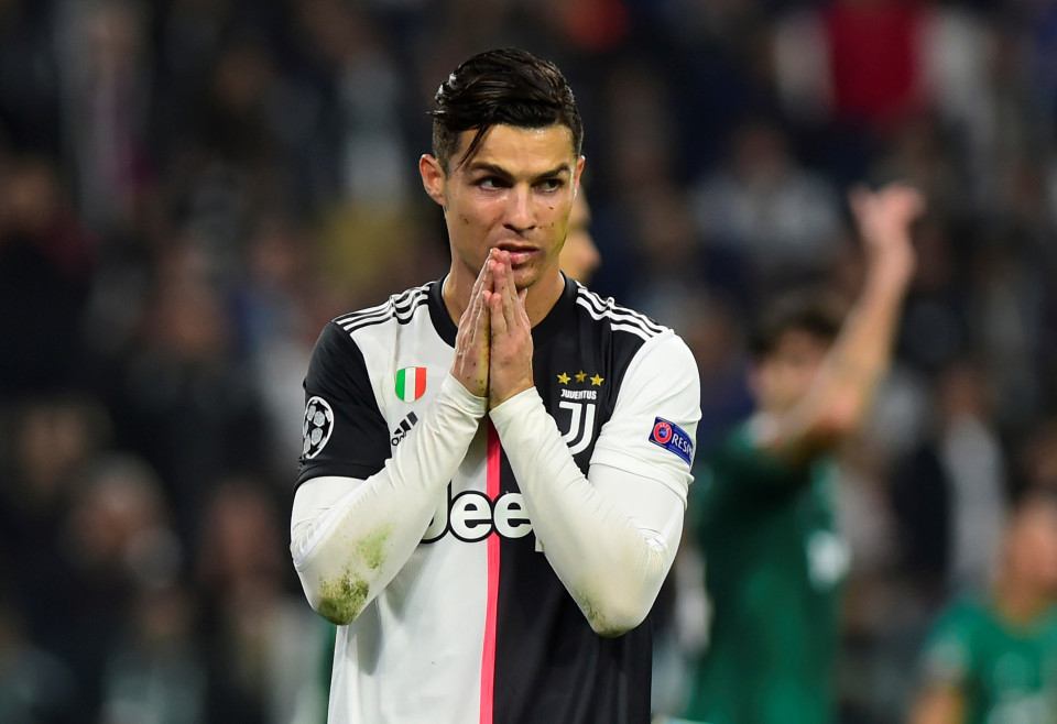 Cristiano Ronaldo Tampil Buruk di Laga Juventus Vs AC Milan