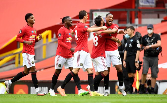 Hasil Pertandingan Manchester United Vs Bournemouth, skor 5-2