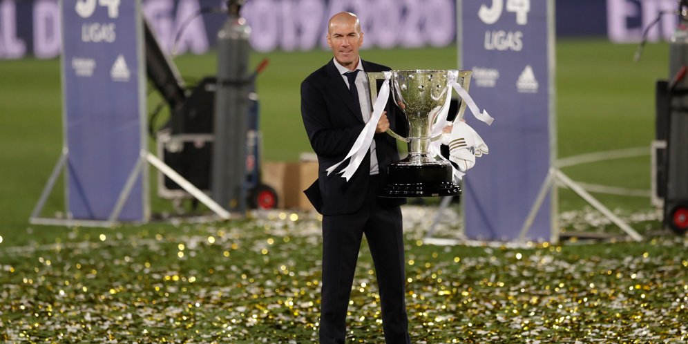 Zidane Ingin Tinggalkan Real Madrid, Usai meraih Trofi Liga Spanyol