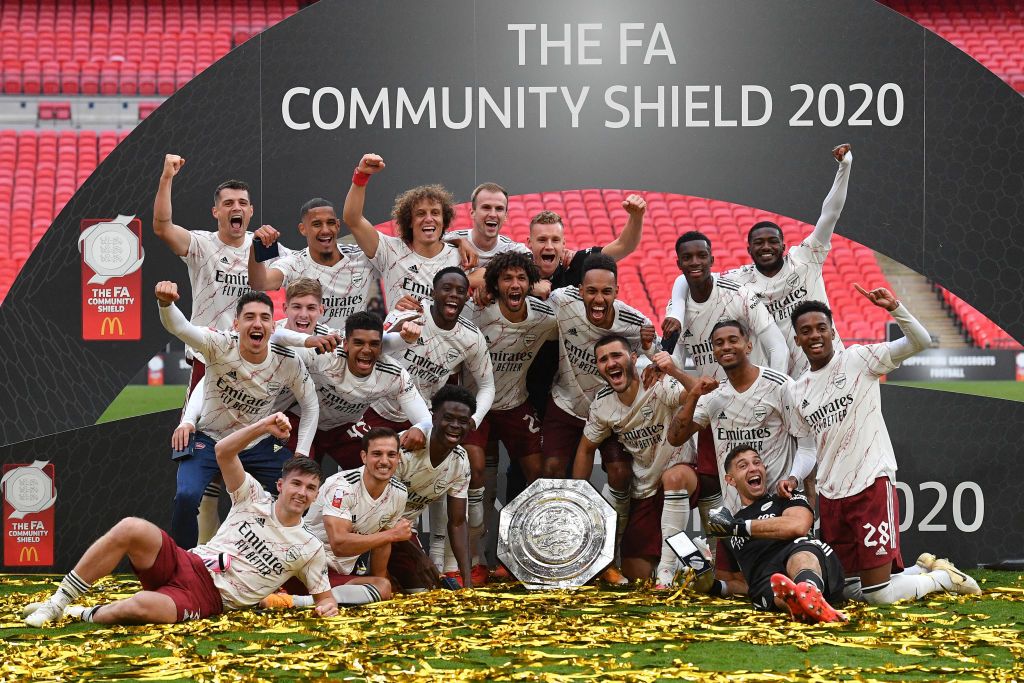 Arsenal Pede Pertahankan Aubameyang setelah Juara Community Shield