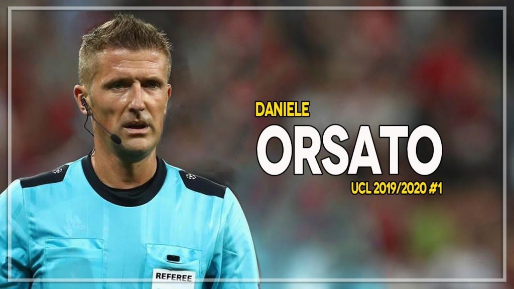 Daniele Orsato Wasit Resmi di Final Liga Champions 2019/2020