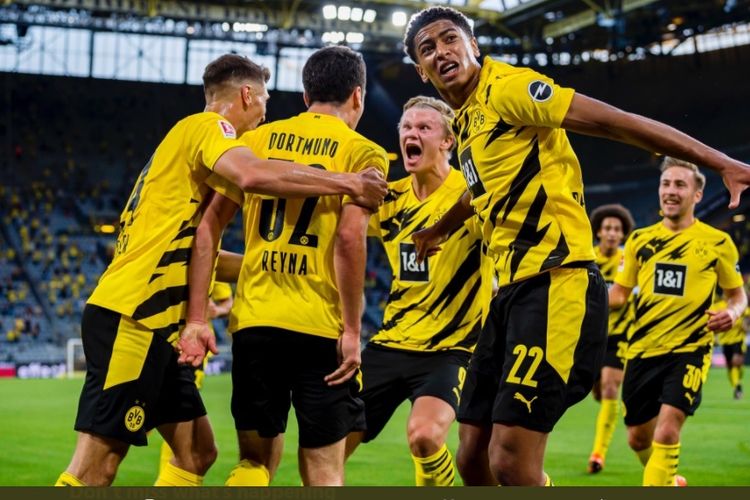 Borussia Dortmund berhasil menang telak atas Moenchengladbach