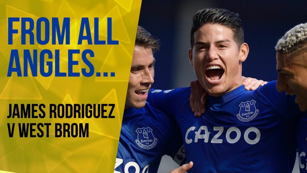 Cetak Gol Perdana di Everton, James Rodriguez Torehkan Rekor Baru