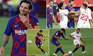 Sevilla Buat Lionel Messi Mati Kutu