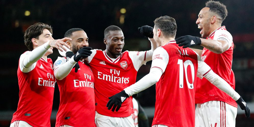 Finish di Lima Besar Menjadi Target Arsenal Musim 2019/20