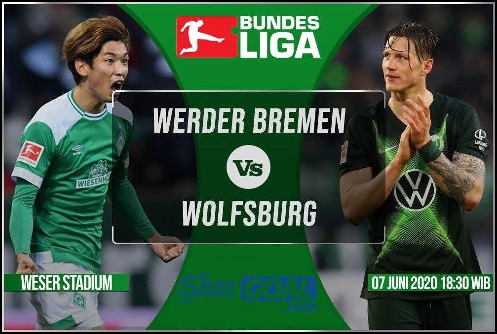 Prediksi Laga pekan ke-30 Bundesliga Jerman, Werder Bremen Vs Wolfsburg
