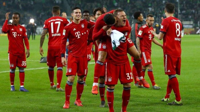 Bayern munich di ambang juara setelah kalahkan Gladbach