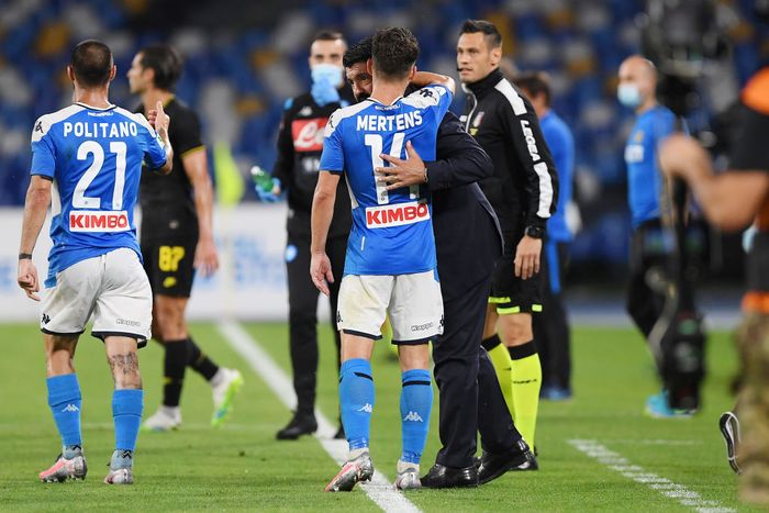 Inter Milan kalah dari Napoli karena tidak percaya diri