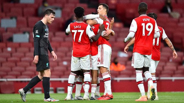Arsenal pede hadapi Man City setelah menang dari Liverpool