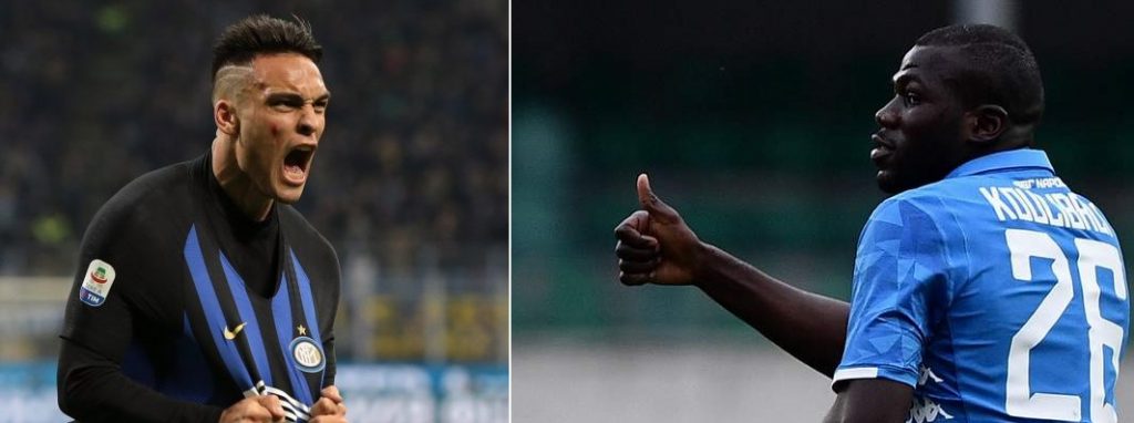 Lautaro Martinez dan Kalidou Koulibaly masuk dalam radar Manhester City