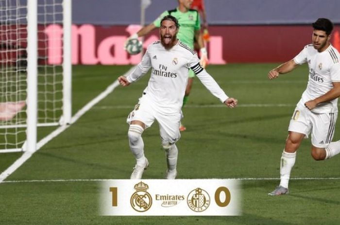 Lagi-lagi Sergio Ramos, Jadi Penentu Kemenangan Real Madrid