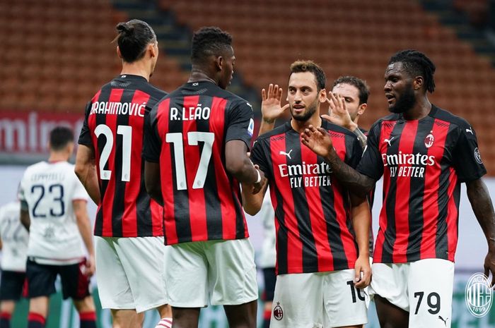 Fondasi AC Milan di harapkan bisa berlanjut ke musim depan