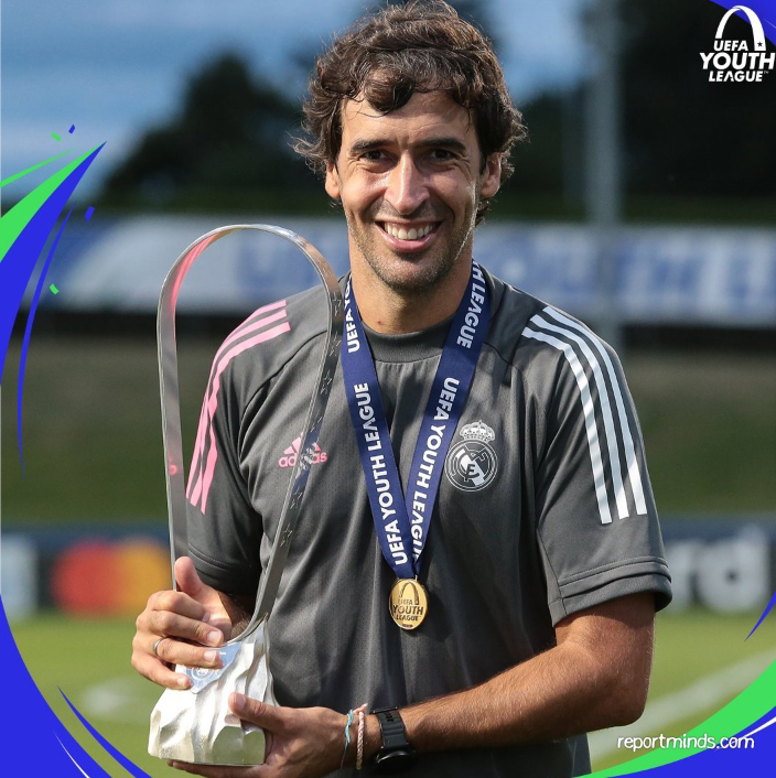 UEFA Youth League, Trofi Perdana Raul Gonzales Sebagai Pelatih