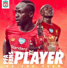 Sadio Mane Raih Pemain Terbaik EPL 2019/2020 Versi PFA Fans