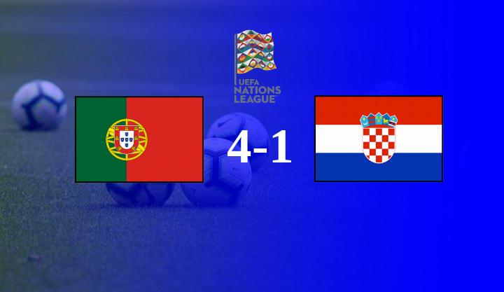 Skor 4-1 untuk pertandingan Portugal vs Kroasia