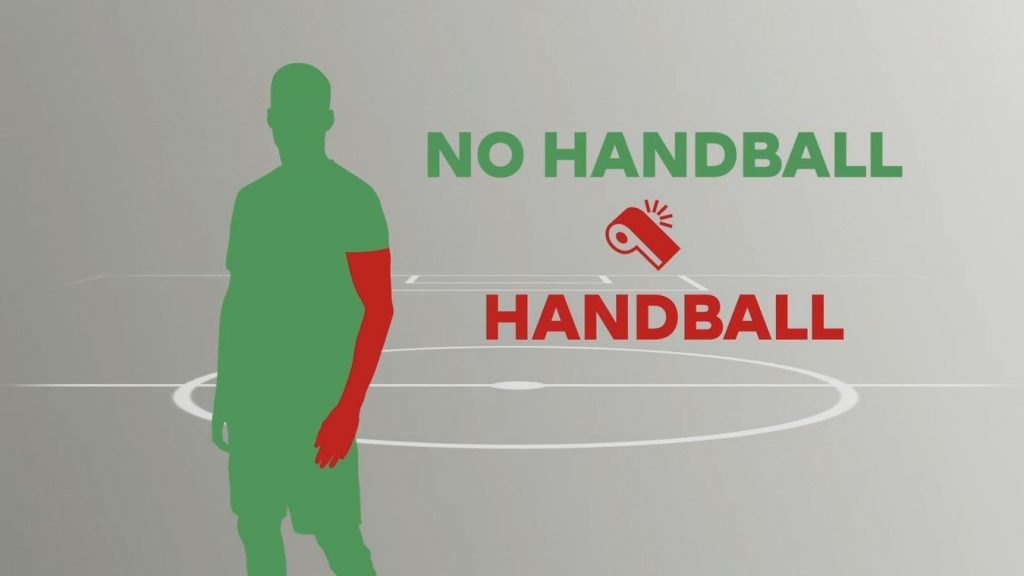 Premier League musim 2020/2021, Ada Aturan Baru Terkait Handball Jelang berulirnyaLiga Inggris musim 2020/2021, ada muncul aturan terkait handball pemain di sebauh pertandingan yang berlangsung. Pemain bisa dikatakan handball setelah bola mengerah tangan berada di bawah ketqiak. Menjelang akan bergulirnya kompetisi EPL musim 2020/2021, operator pengelenggaran Liga Inggris pun punya bebrepa baru. Dimana salah satu peraturan baru itu adalah soalnya handball. Dilansir dari situs resmi Premier League, peraturan tersebut dirancang oleh International Football Association Board (IFAB). Aturan handball yang baru adalah, handball merupakan situasi kala bola mengenai bagian tangan pemain dari bagian di bawah ketiak. Namun pemain tidak dinyatakan handball jika bola hanya menyentuh bagian atas tangan dan bukan dibawah kepada. Pihak operator juga mengeluarkan peraturan baru dimana pemain yang berada di pertandingan yang berlangsung, tidak boleh mencetak gol dengan tangan baik itu secara sengaja atau tidak nantinya. Para wasit pun akan lebih jeli dalam melihat soal handball, apakah memang benar posisi bola mengenai bagian tangan di bawah ketiak atau tidak. Tentu, wasit juga dibantu oleh VAR (Video Assistant Referee). Sementara kompetisi Premier League musim 2020/2021, dipastikan akan berjalan dengan ketat dan sengit dalam meraih puncak klasemen. Hal ini tak terlepas dari banyak klub Premier League yang sudah berbenah timnya dengan merekrut beberapa pemain baru. Chelsea menjadi salah satu klub yang begitu jor-joran belanja, Manchester City juga membeli beberapa pemain baru, sedangkan Manchester United menanti taji pemain-pemain mudanya yang terus berkembang tiap musim. Sementara Liverpool, bisakah mempertahankan gelar juara? Arsenal di bawah asuhan Mikel Arteta juga sudah menjelma menjadi tim yang cukup diperhitungkan. Lalu manajer berpengalaman seperti Jose Mourinho dan Carlo Ancelotti, bisakah membawa masing-masing timnya Tottenham Hotspur dan Everton melangkah ke papan atas?